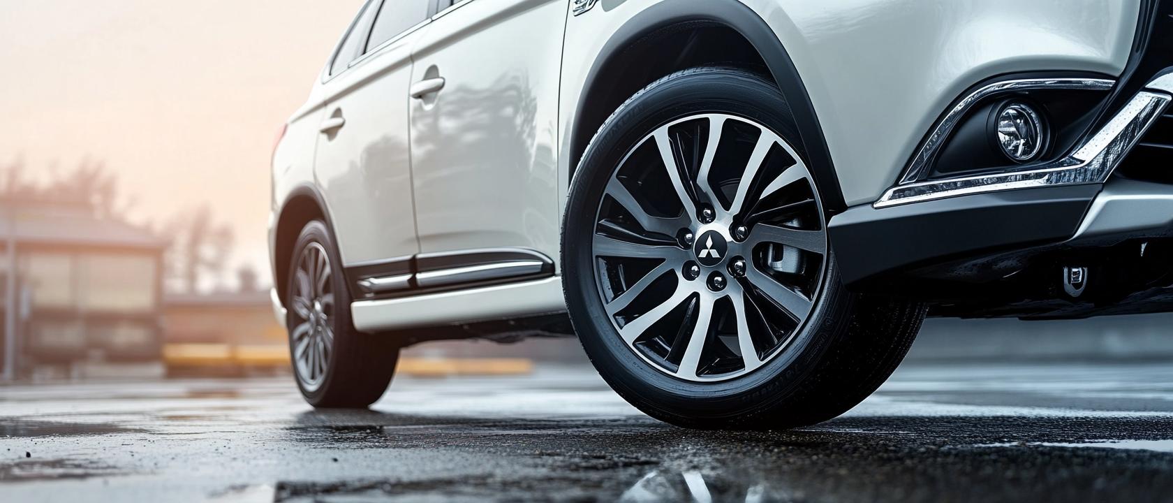 размер резины на mitsubishi outlander, mitsubishi outlander диаметр колес, размер дисков митсубиси аутлендер, размер колес митсубиси аутлендер, Mitsubishi outlander размер колес
