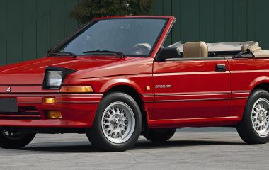 1986 Mitsubishi Colt Mirage Spyder: история и особенности
