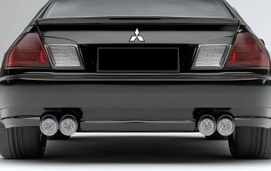 Бампера Mitsubishi Galant 8: передний и задний бамперы