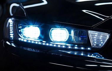 Купить фары для Mitsubishi Lancer 10 - передняя фара в наличии